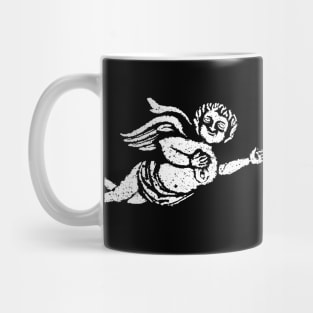 Flying Angel Early Gravestone Rubbing 01 Mug